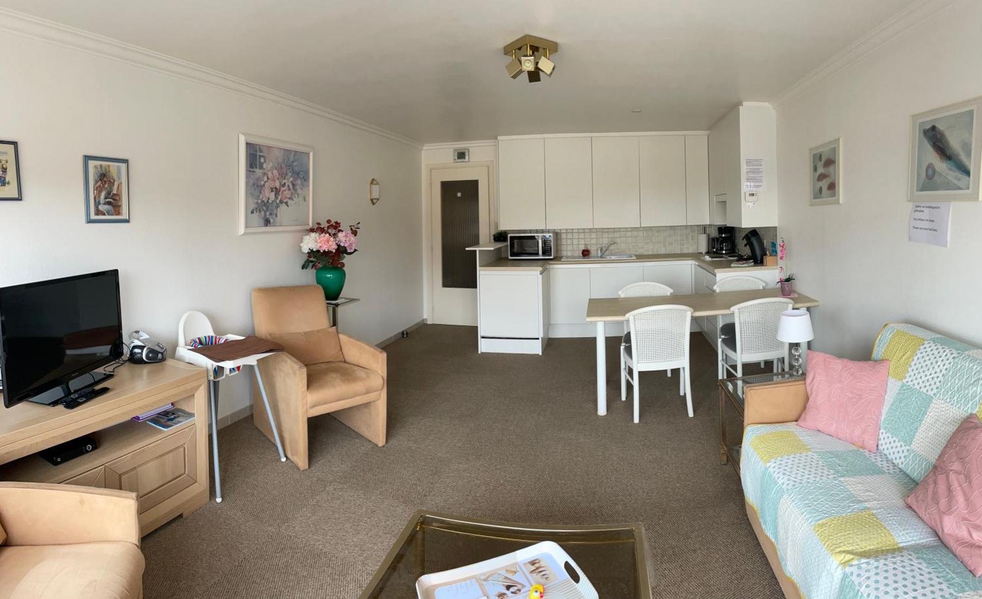 Zonnige Studio Mermoz Koksijde-Bad Экстерьер фото